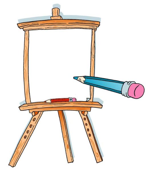Мольберт для рисования карандашом