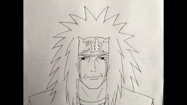 Рисунки аниме Наруто Джирайя