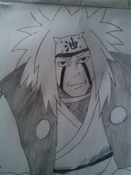 Рисунки аниме Наруто Джирайя