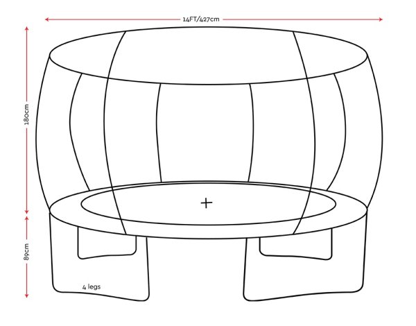 Раскраска батут