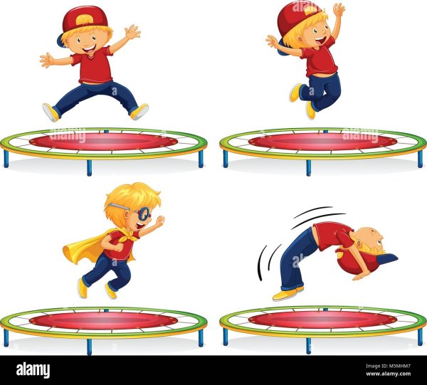 Батут значок