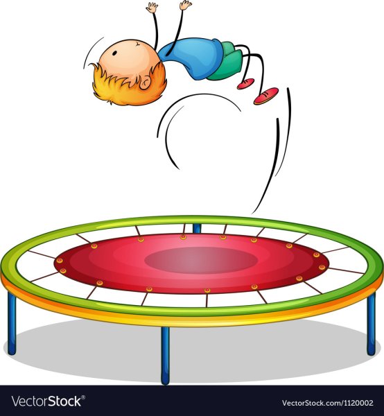 Батут значок