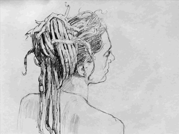 Дреды скетч