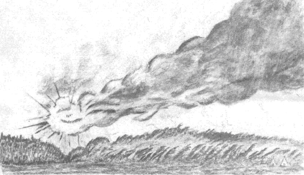 Метеорит карандашом