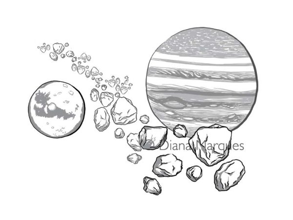 Комета раскраска