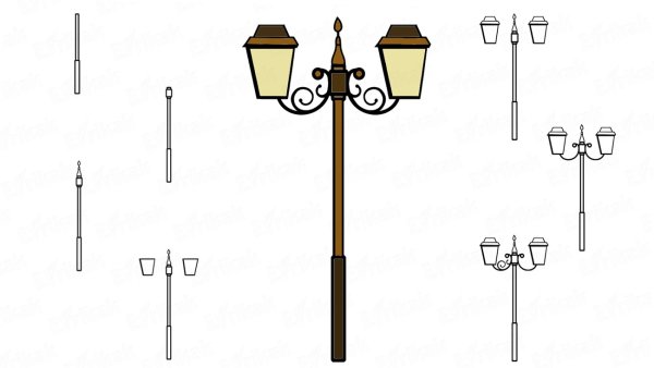 Зарисовки уличных фонарей