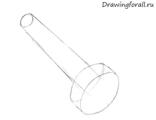 Фонарик для срисовки