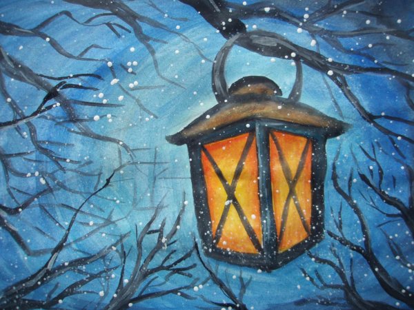 Как нарисовать фонарик карандашом поэтапно для начинающих