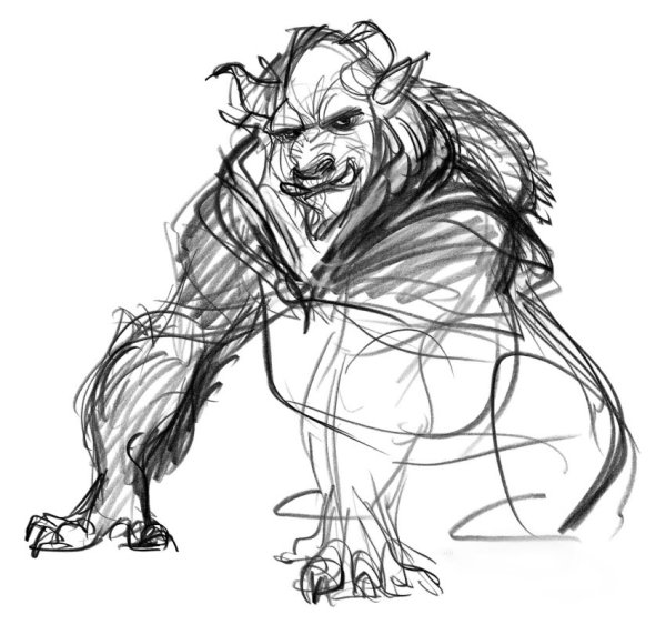 Чудовище скетч