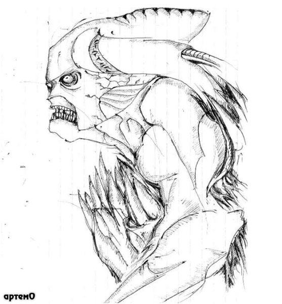 Наброски чудовищ