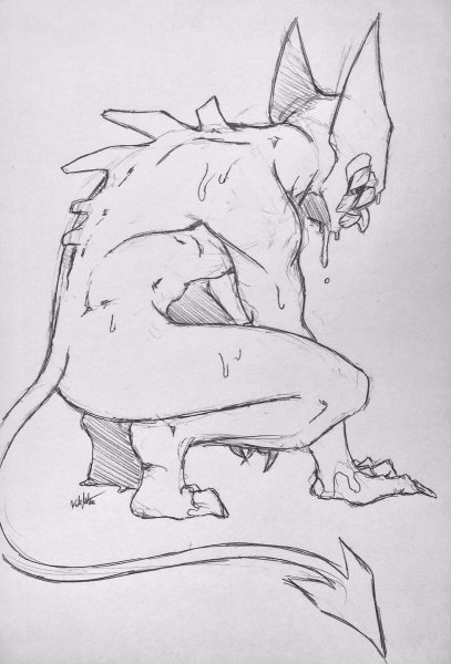 Позы для рисования монстров