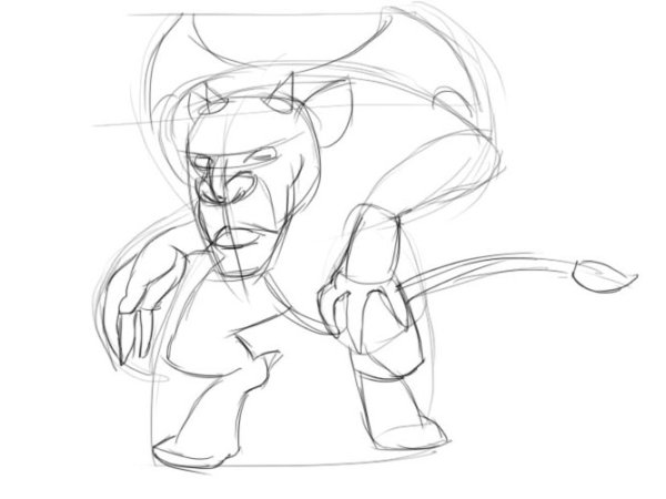 Рисунки монстров карандашом