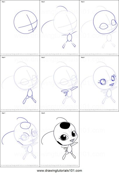 Поэтапное рисование КВАМИ