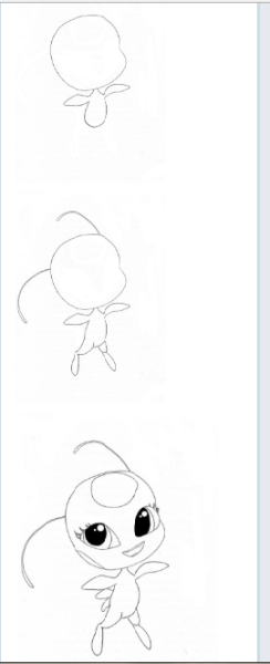 Поэтапное рисование карандашом КВАМИ