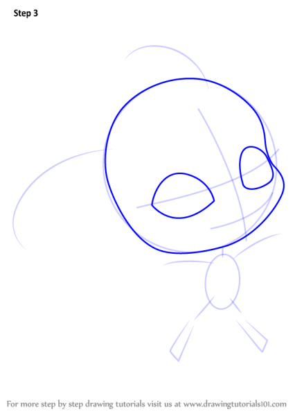 Рисунок Тикки поэтапно