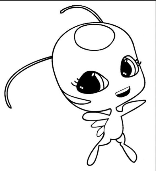 Раскраска КВАМИ Тикки