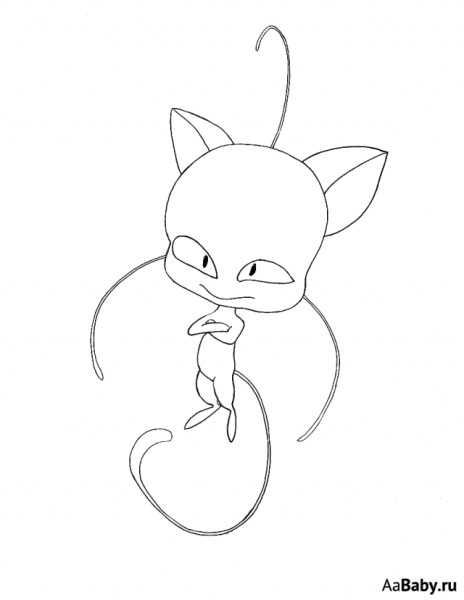 Раскраска КВАМИ Тикки