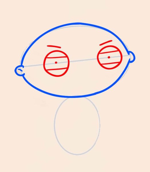 Гриффины рисунок поэтапно