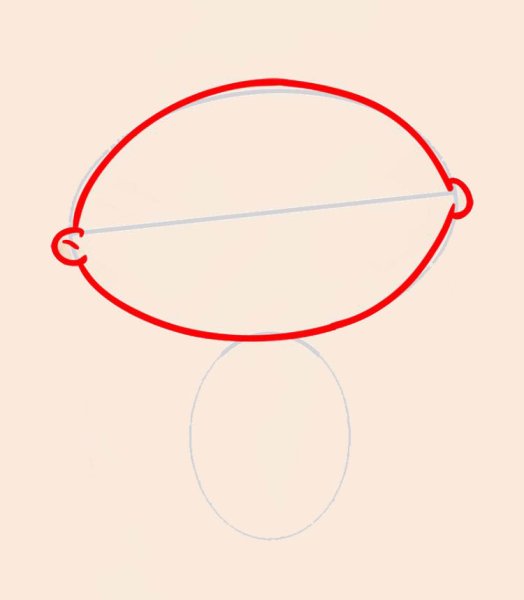 Шарка нарисовать поэтапно