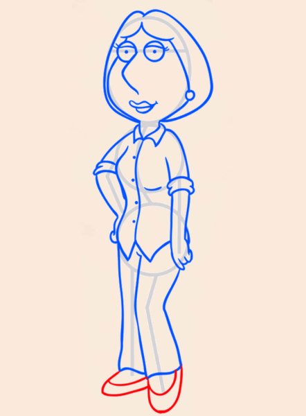 Лоис Гриффин 3д модель