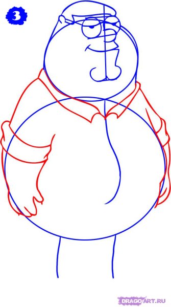 Рисунок Питера Гриффина