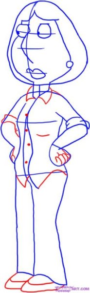 Гриффин Джонсон рисунок карандашом