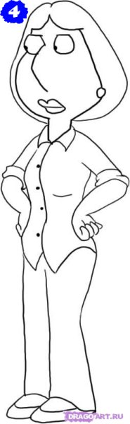 Рисунки карандашом Гриффины