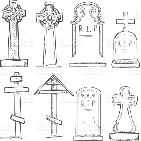 Могила нарисованная