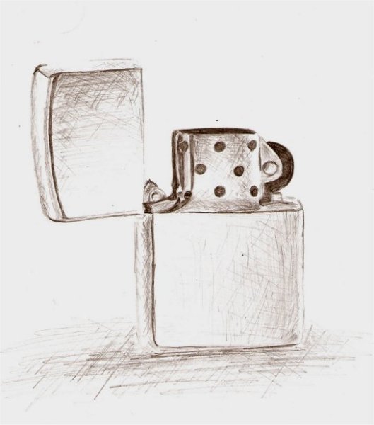 Зажигалка скетч