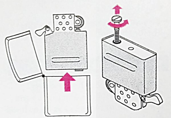 Раскраска зажигалка