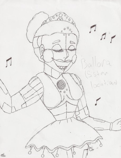 Раскраски АНИМАТРОНИКОВ Балора