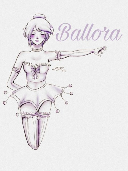 Балора рисунок карандашом