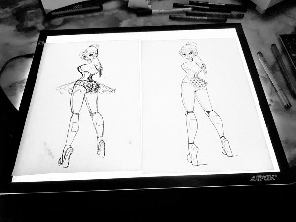 Балора рисунок карандашом