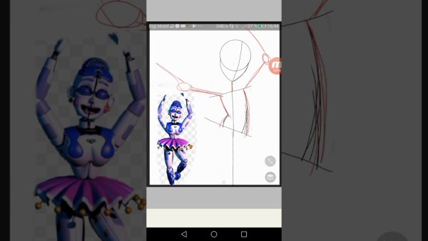 Рисунки ФНАФ 5 Балора