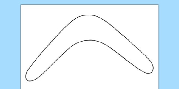 Бумеранг макет