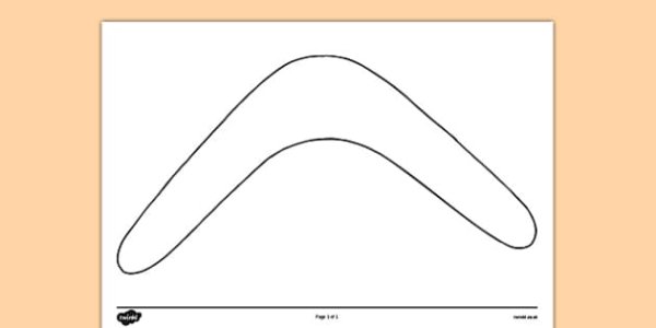 Шаблон бумеранга