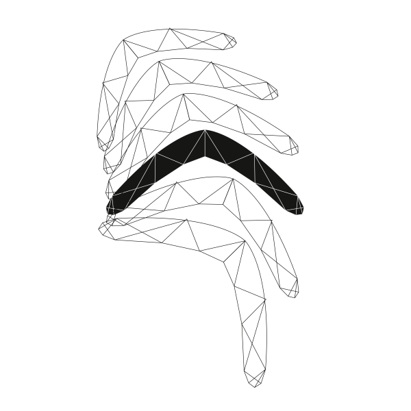 Бумеранг раскраска