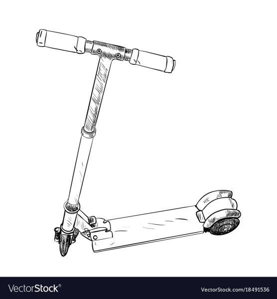 Самокат эскиз