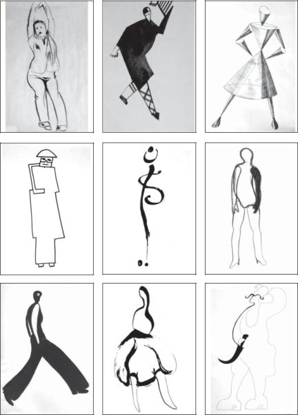 Стилизация фигуры человека