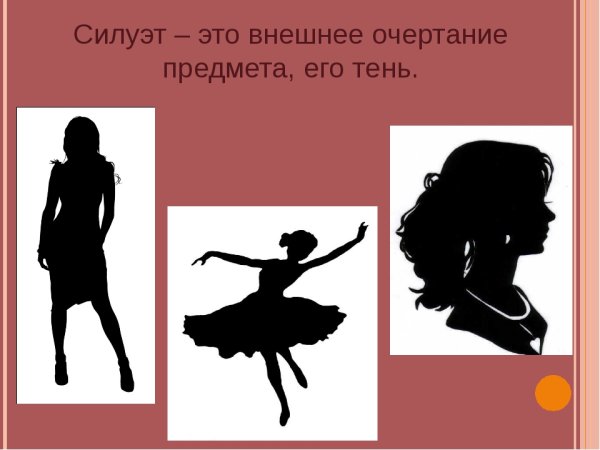 Понятие силуэт