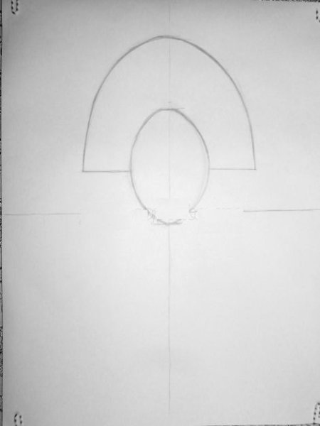 Кокошник рисунок карандашом легко