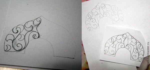 Кокошник орнамент