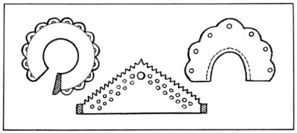 Корона кокошник выкройка