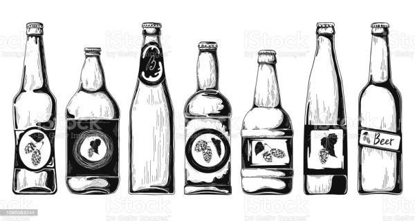 Бутылки пивные скетч