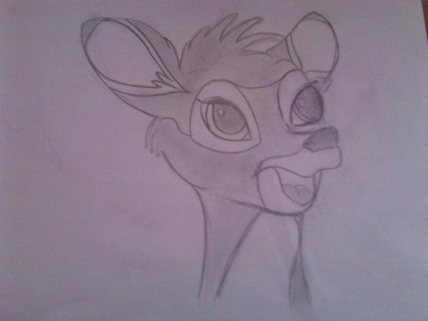 Бэмби поэтапно