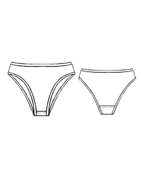 Трусы женские эскиз