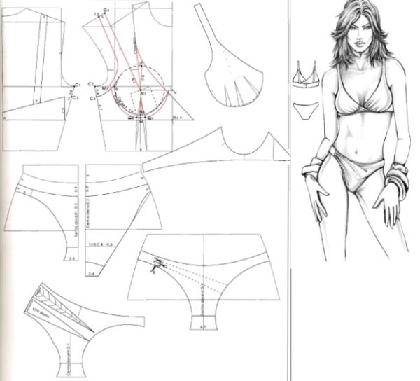 Моделирование купальника