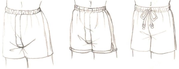 Мужские шорты референс