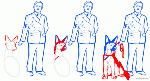 Рисунки Адольфа Гитлера