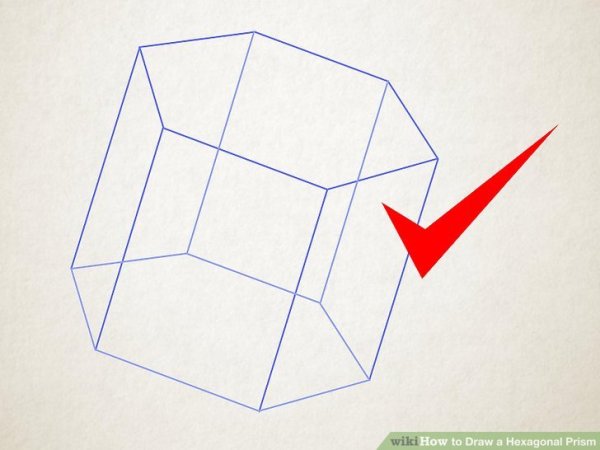Шестигранная Призма рисунок